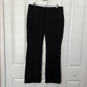 Banana Republic Jackson Fit Petite Charcoal Black Trousers